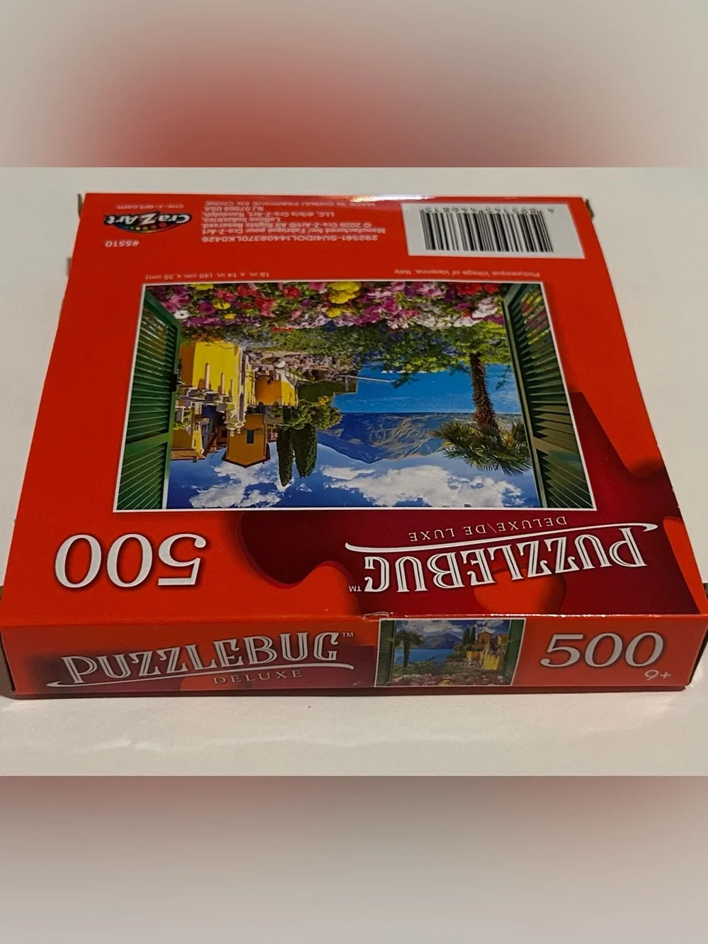 New “Picturesque Village of Varenna, Italy” 500 Pieces 18” x 14” Puzzlebug